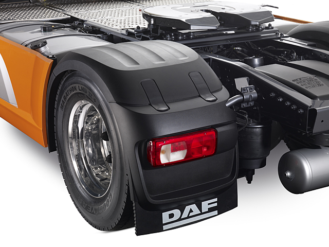 DAF XF Euro 6 Chassis mudgruards