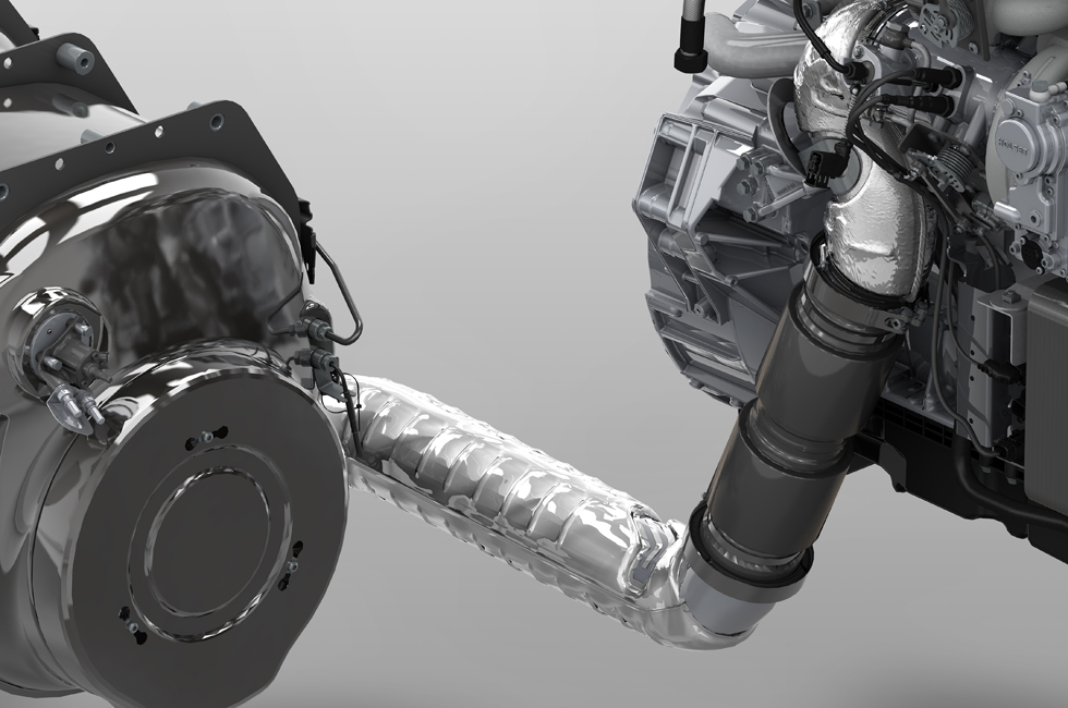 PACCAR MX-13 Euro 6 engine detail